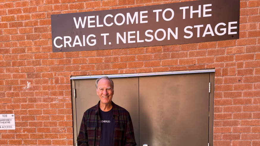 Craig T. Nelson at an event in the Marroney Theater