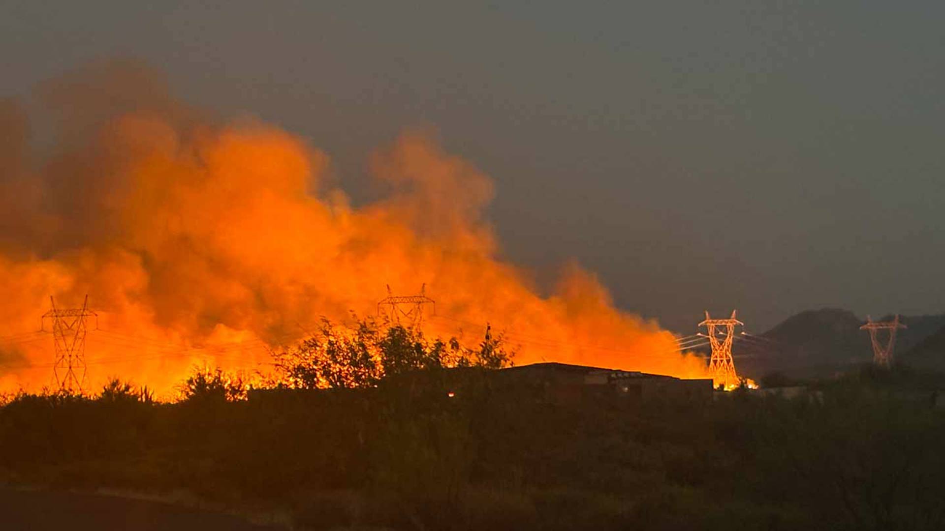 The Boulder Fire near Carefree, AZ on June 28, 2024