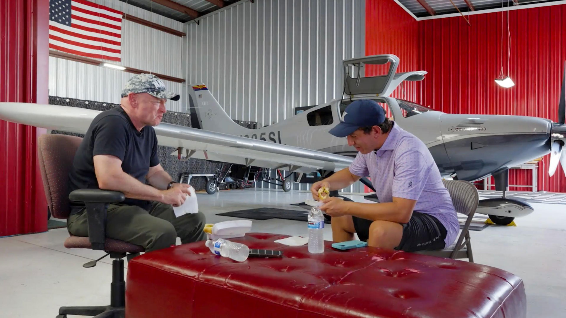 Mark Kelly and Alexander Sonoran dogs