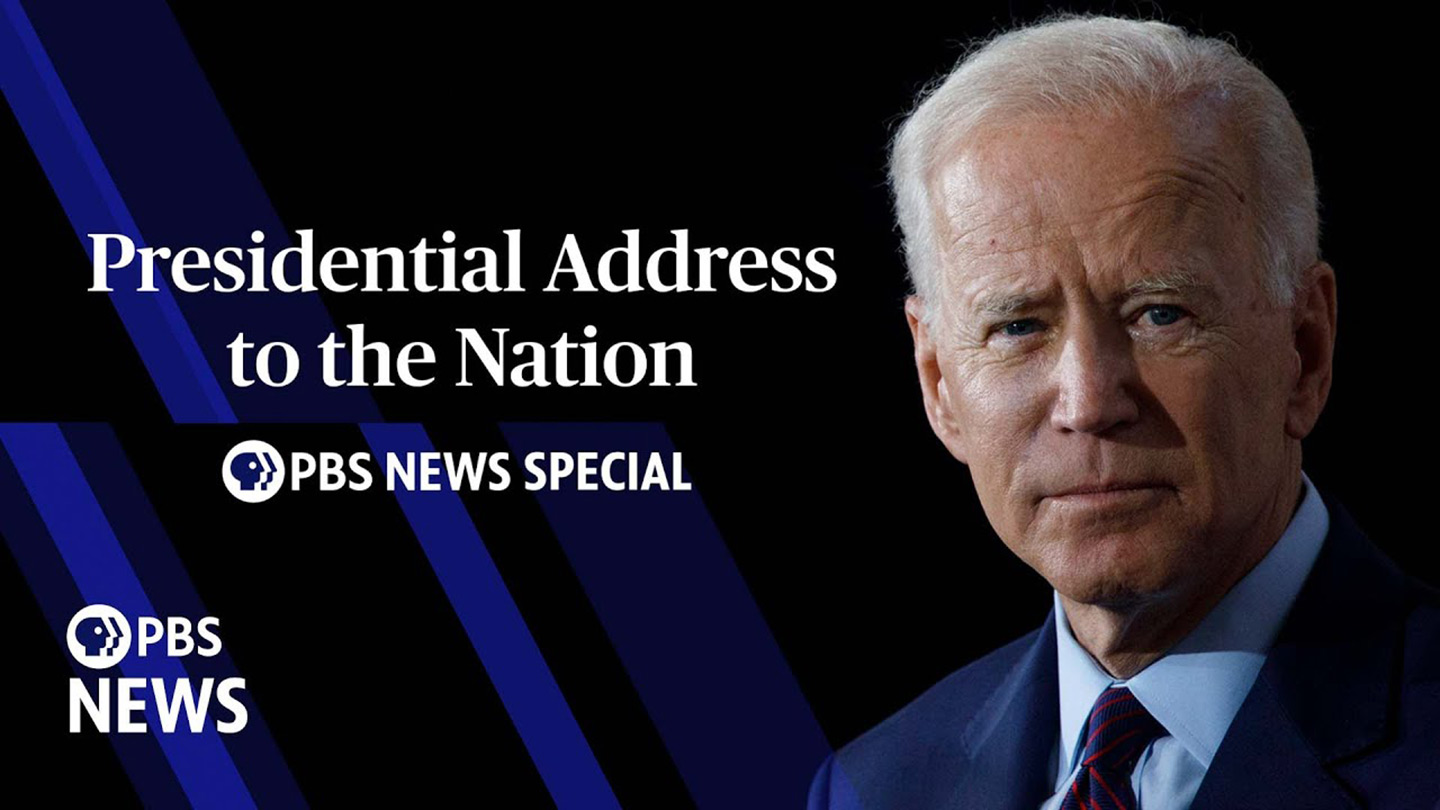 Biden addresses the nation after dropping out of 2024 race.