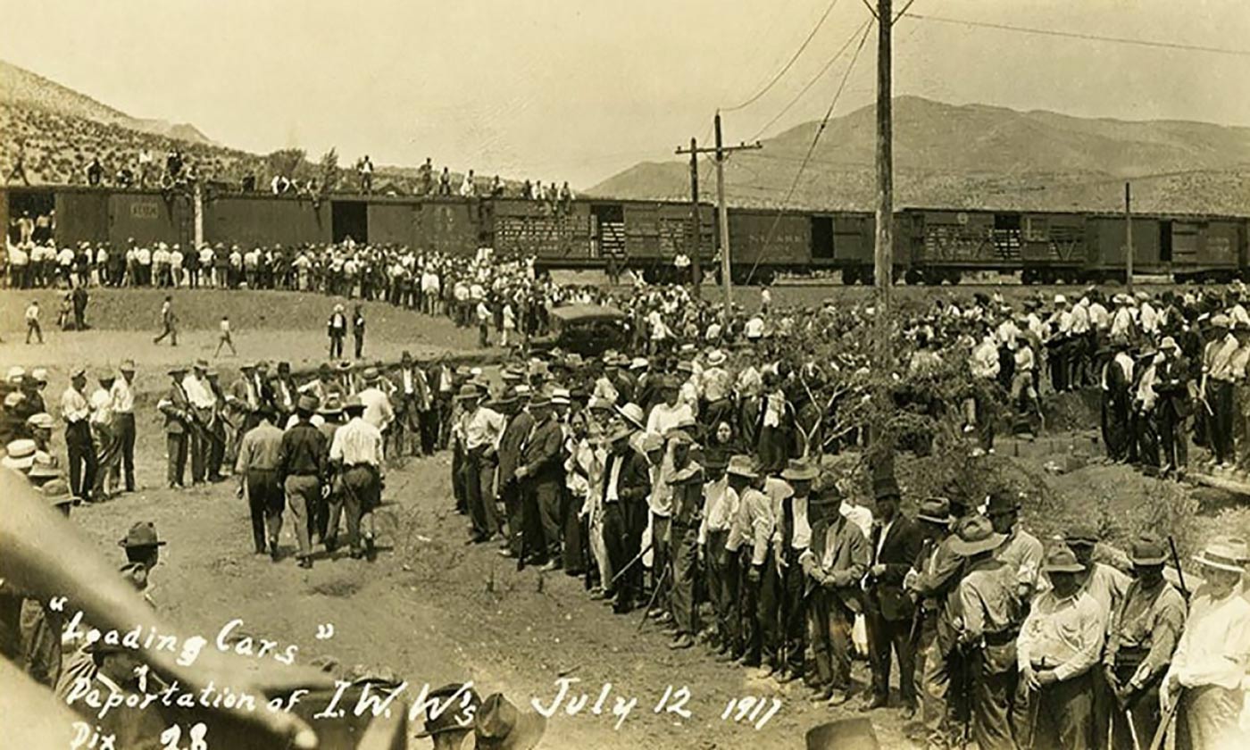 Bisbee Deportation train cars