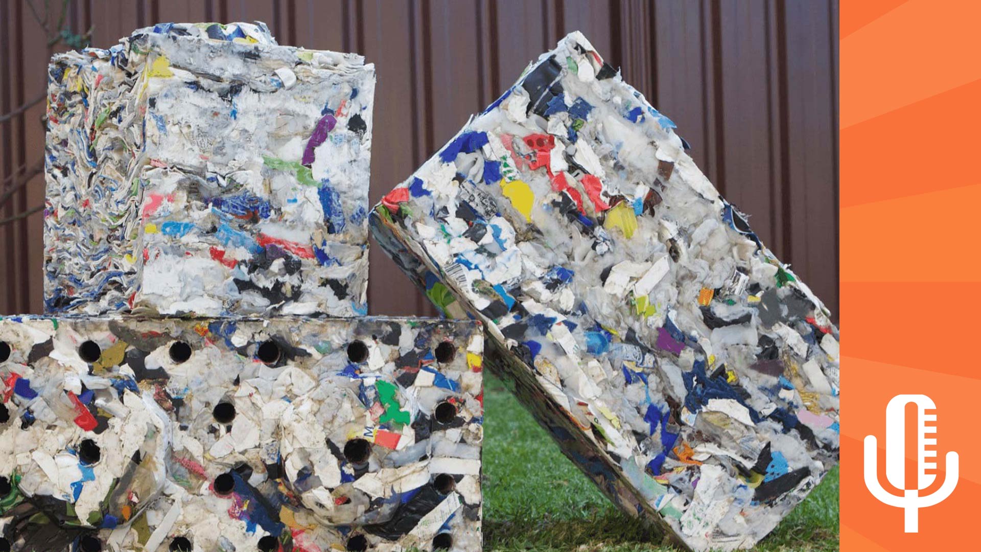 ByBlocks, produced by ByFusion from non-recyclable plastic waste.