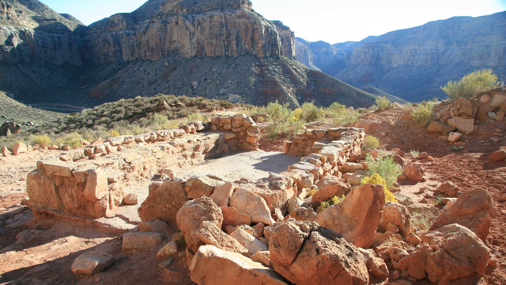 Ruins in Hualapai Canyon, Hualapai Indian Reservation, Arizona