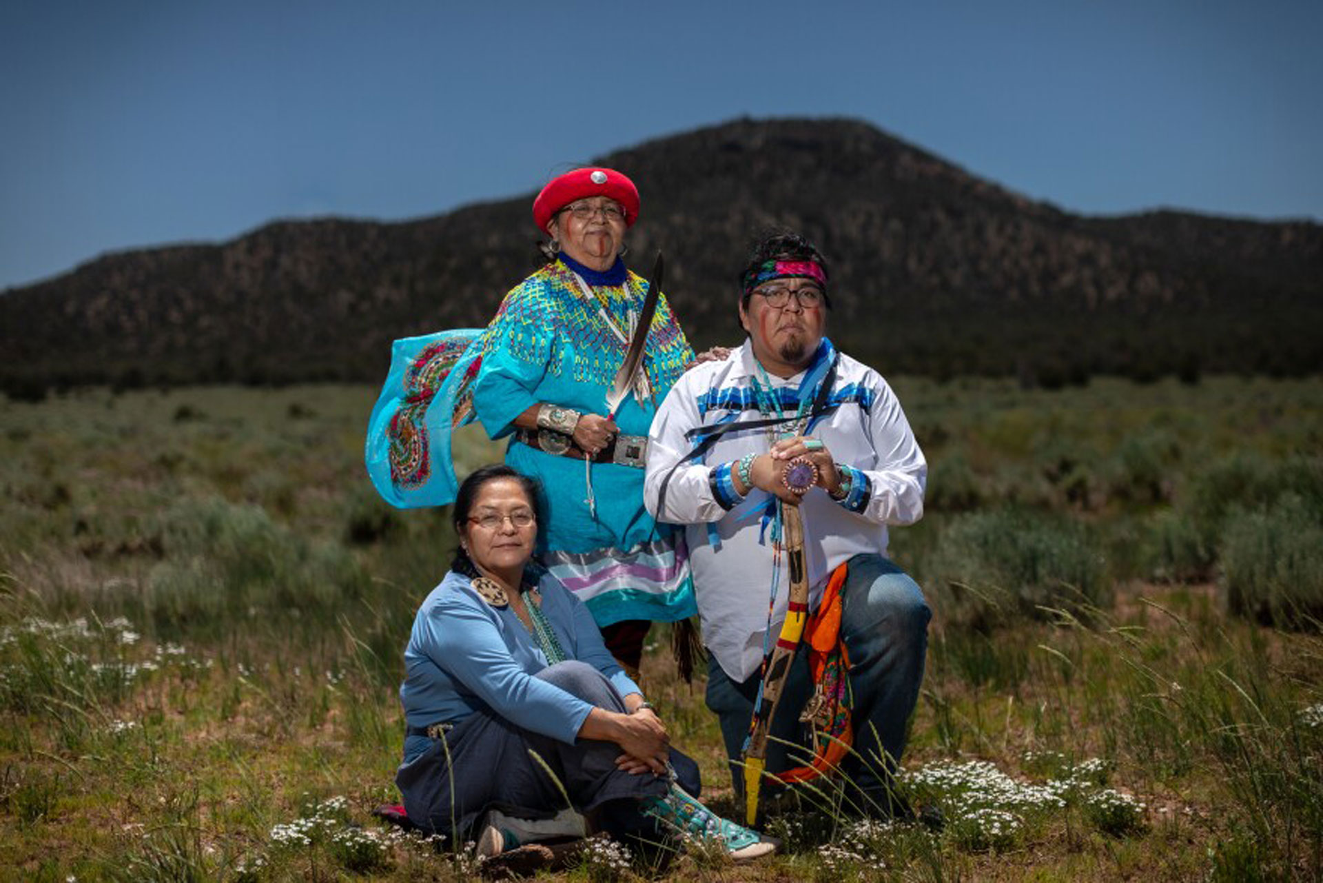 Pinyon Mine protestors 1