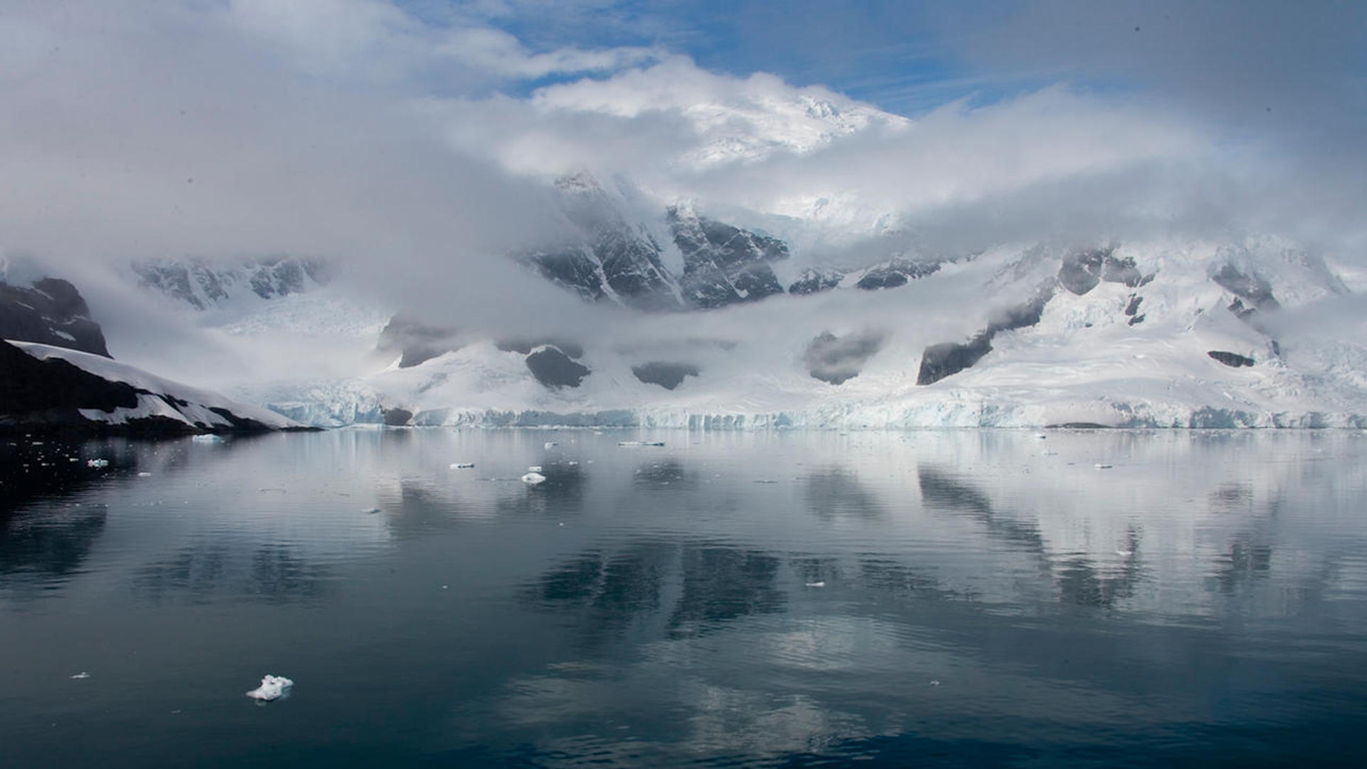 Antarctica landscape.