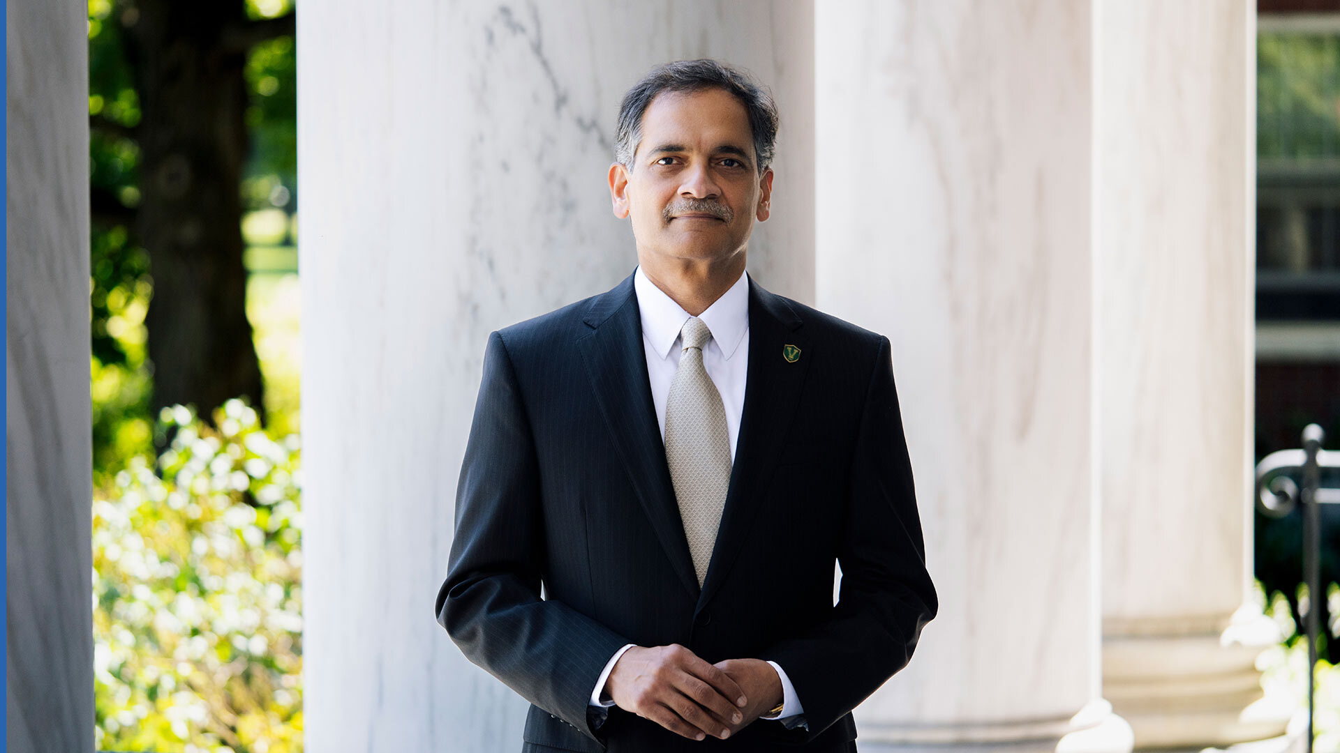 Dr. Suresh Garimella, current president of the University of Vermont and candidate for the next University of Arizona president.