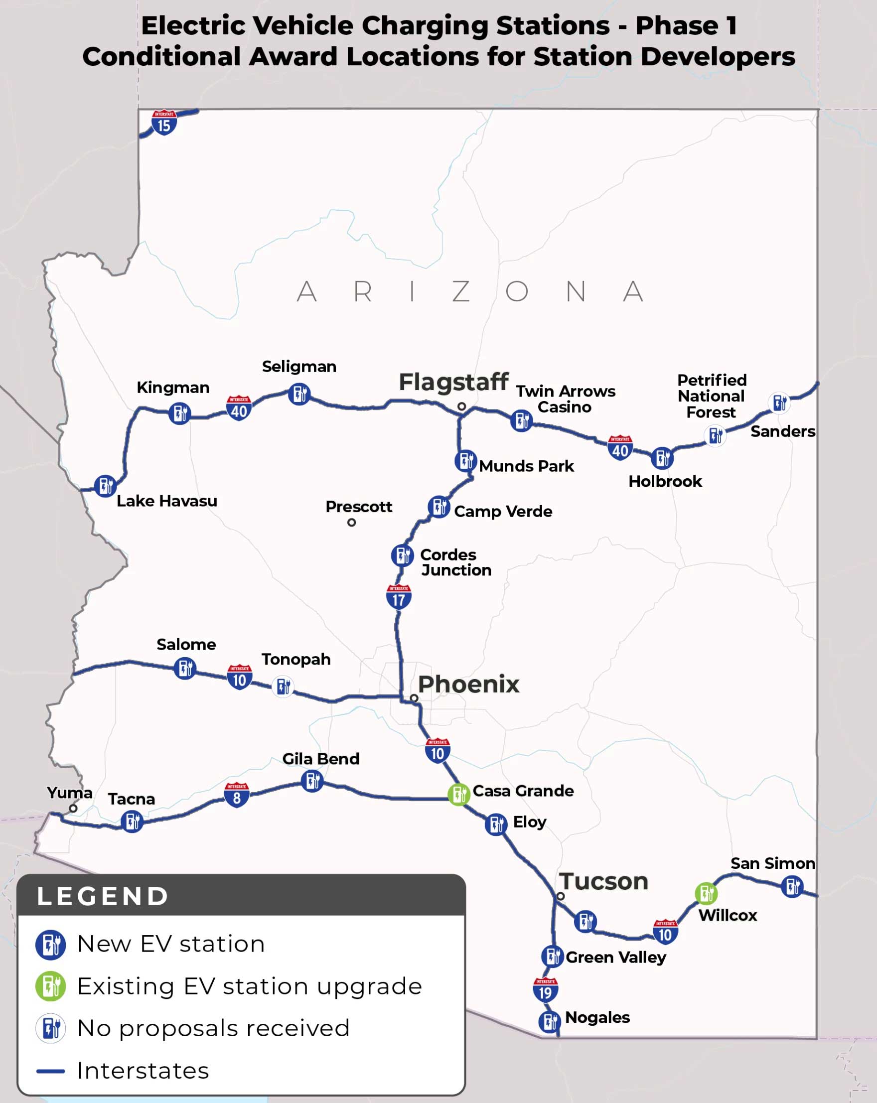 Charging Station Map