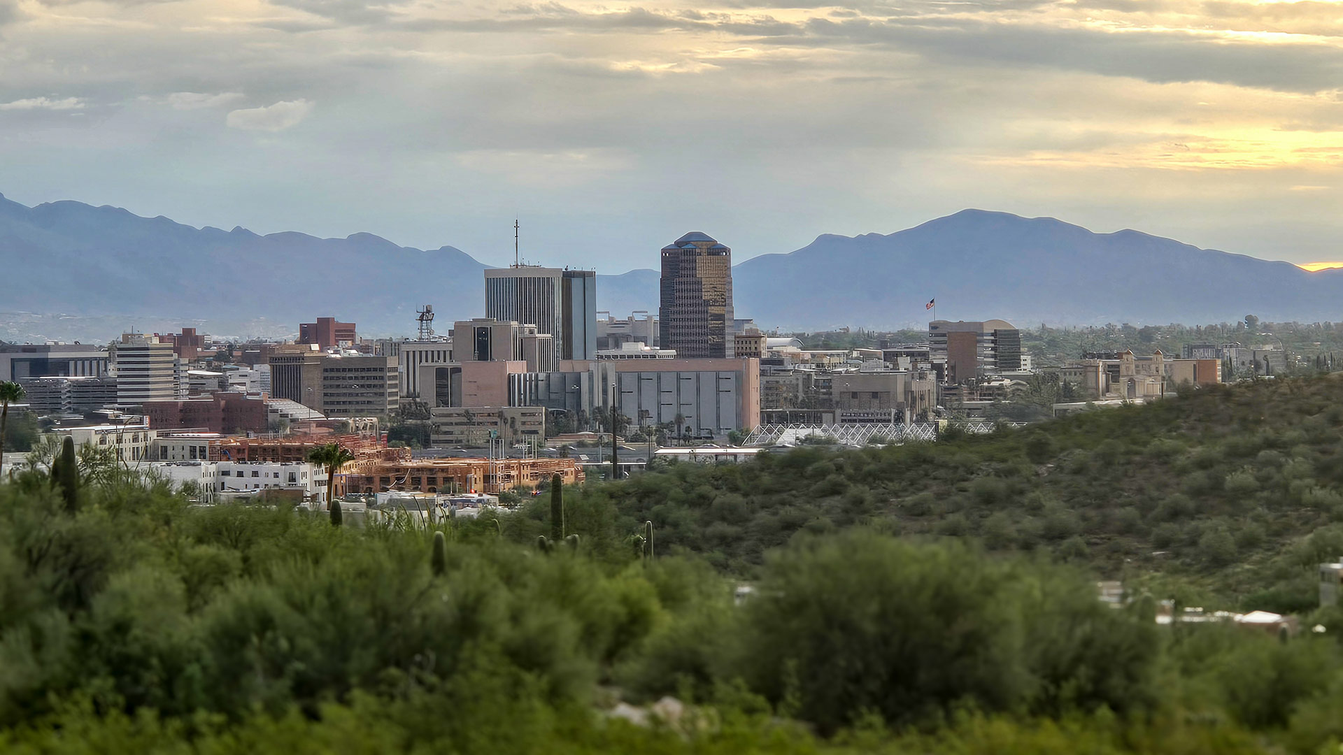 Downtown Tucson morning