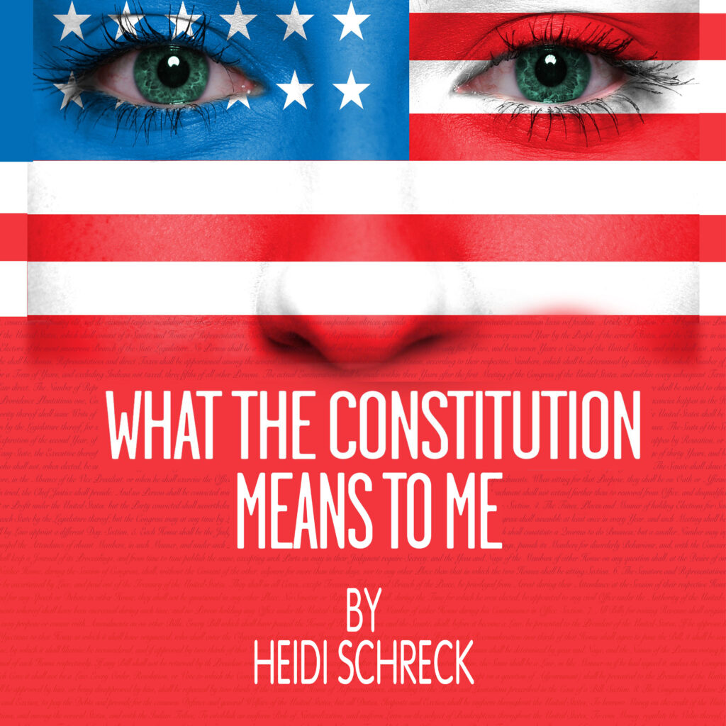 what the constitution poster unsized