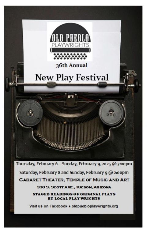 old pueblo playwrights poster