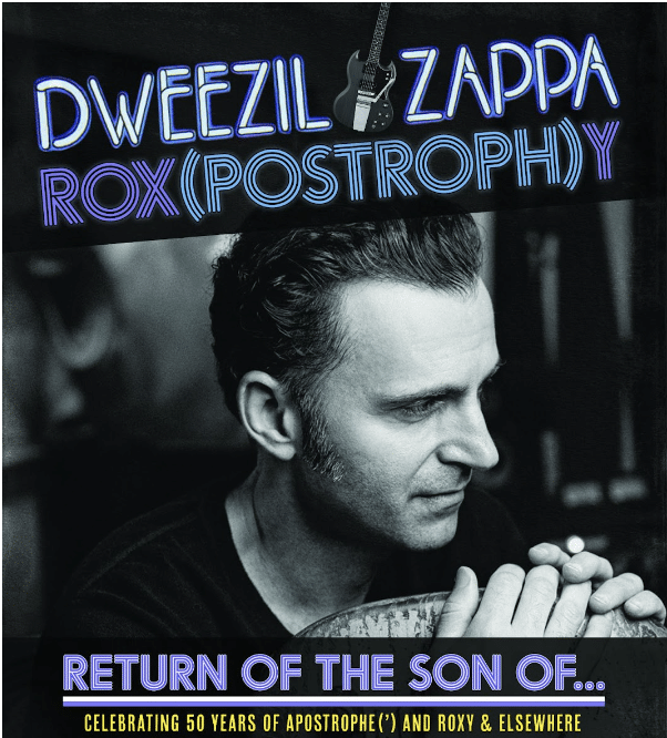 Dweezil Zappa tour poster unsized