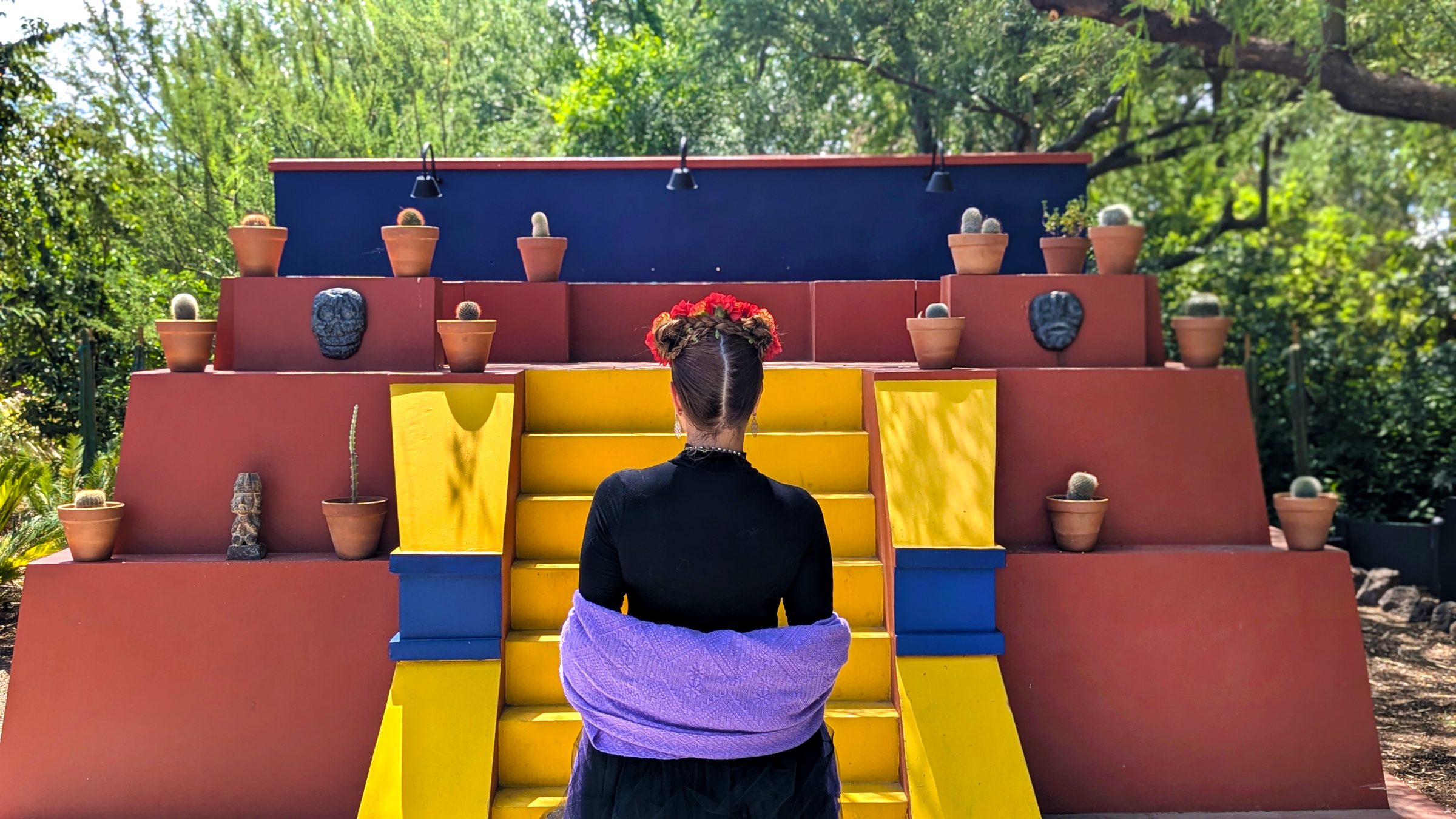 The Frida&#39;s Garden exhibit opened in October of 2025.