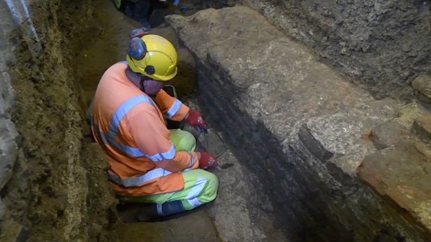 NPR Basilica excavation