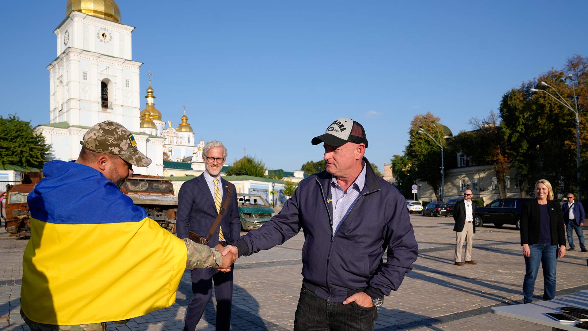 Kelly in Ukraine