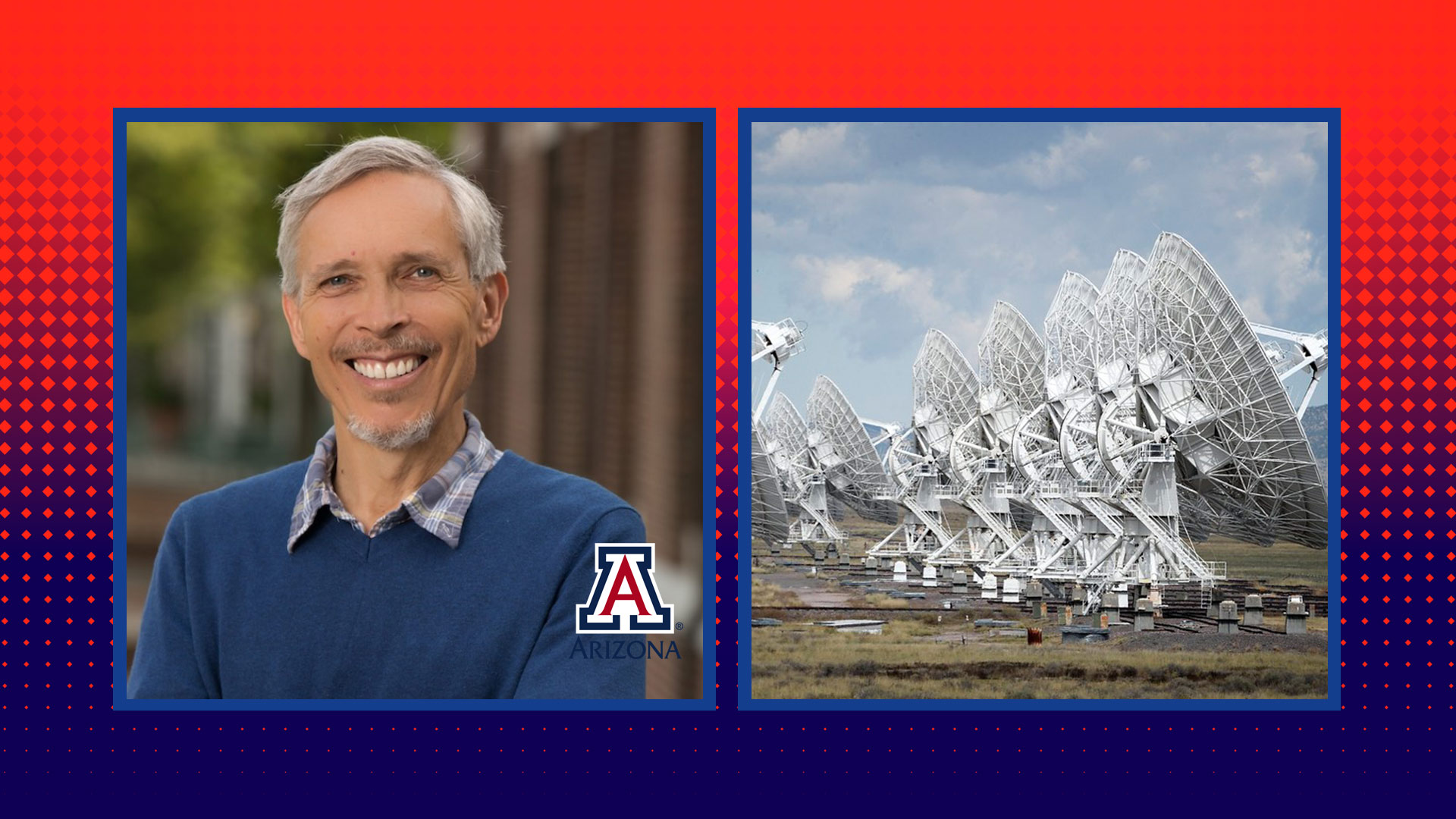 Chris Impey and a large array radio telescopes in New Mexico seek alien signals. 