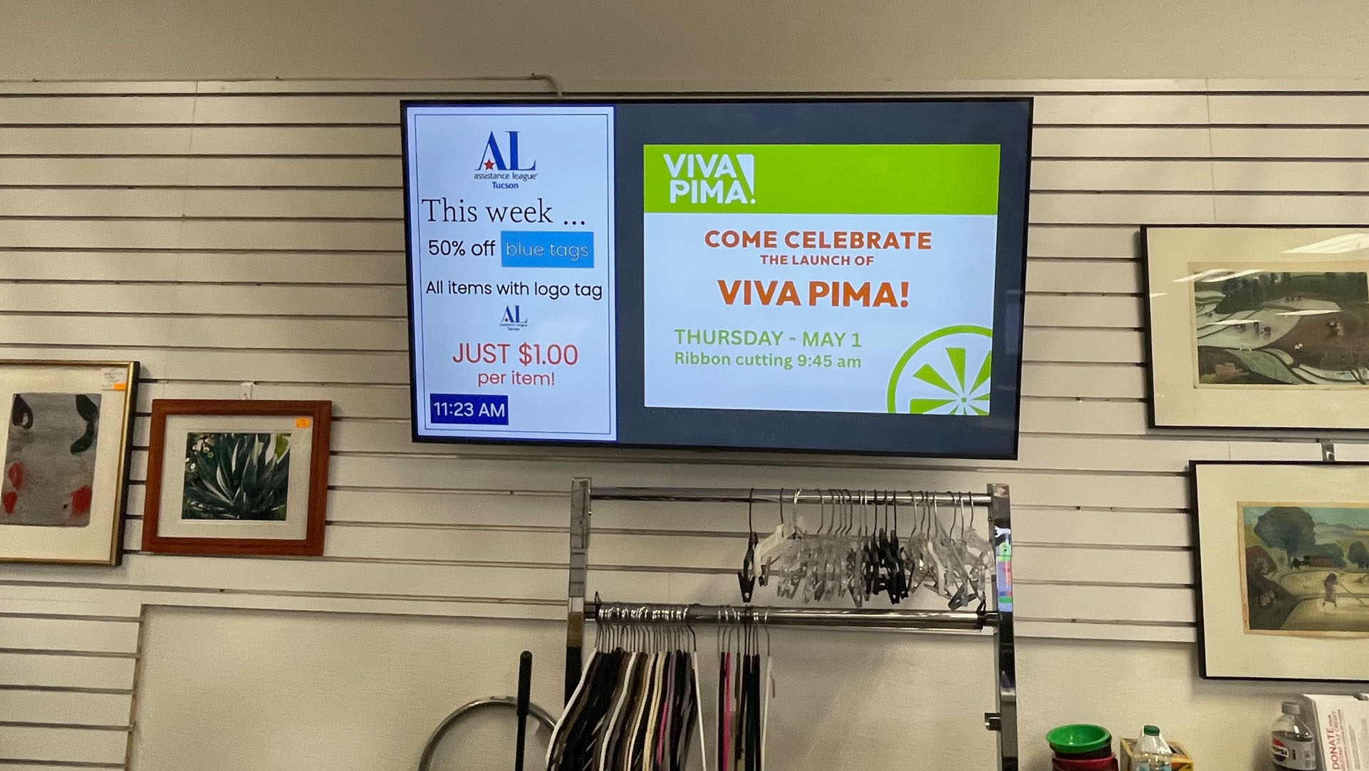 Viva Pima! sign 2025