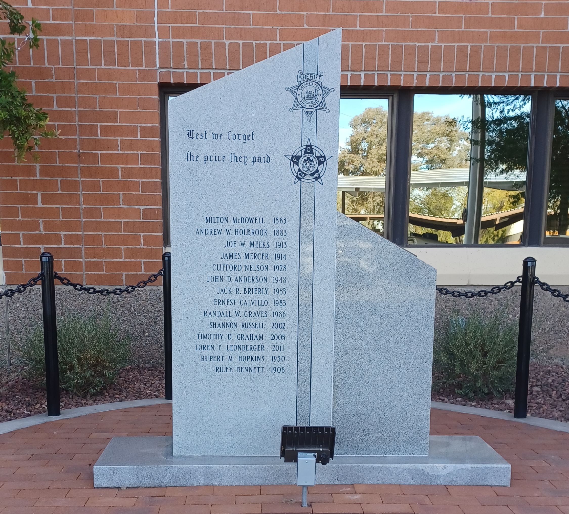 James Mercer plaque unsized