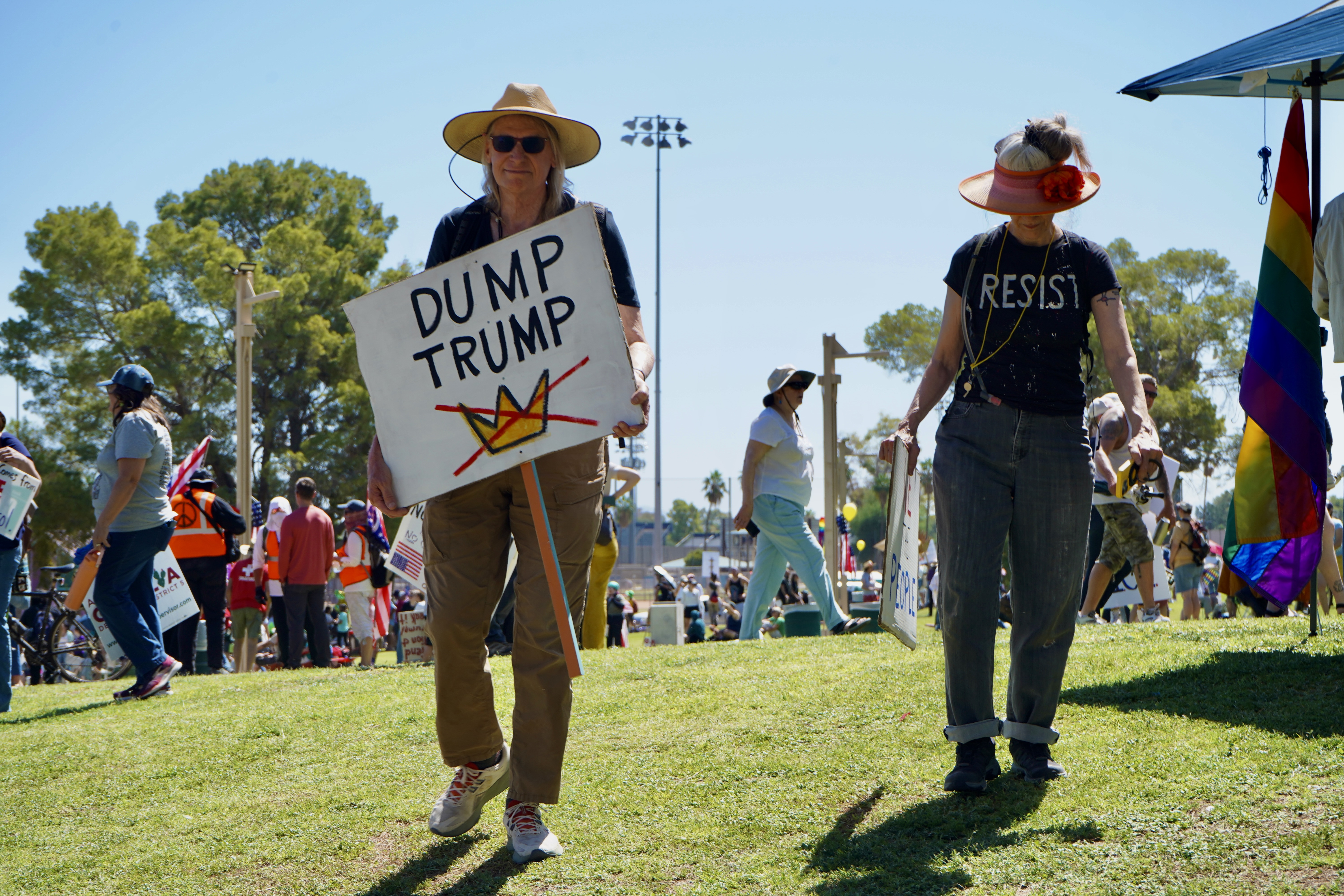 Dump Trump Sign