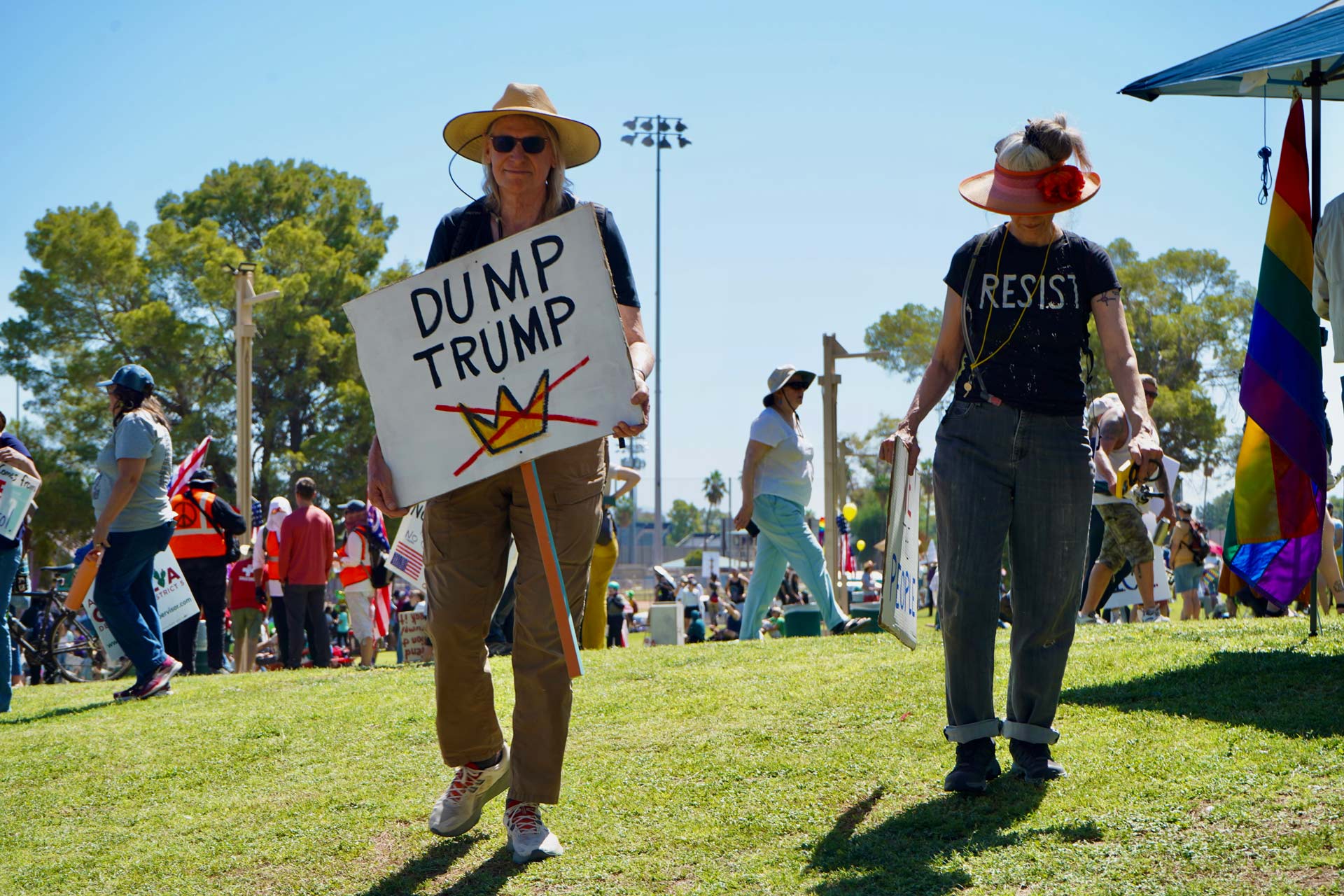 Dump Trump Sign