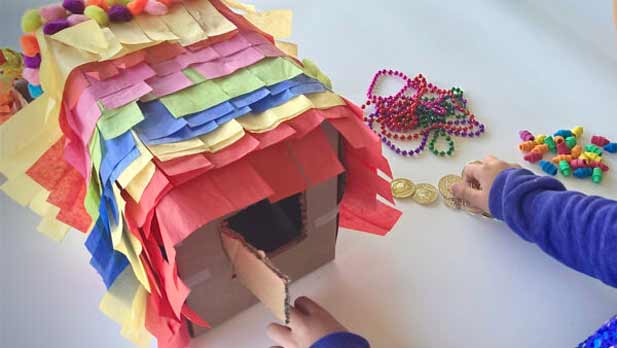 Make Alma’s No-Break, Pull-String Piñata