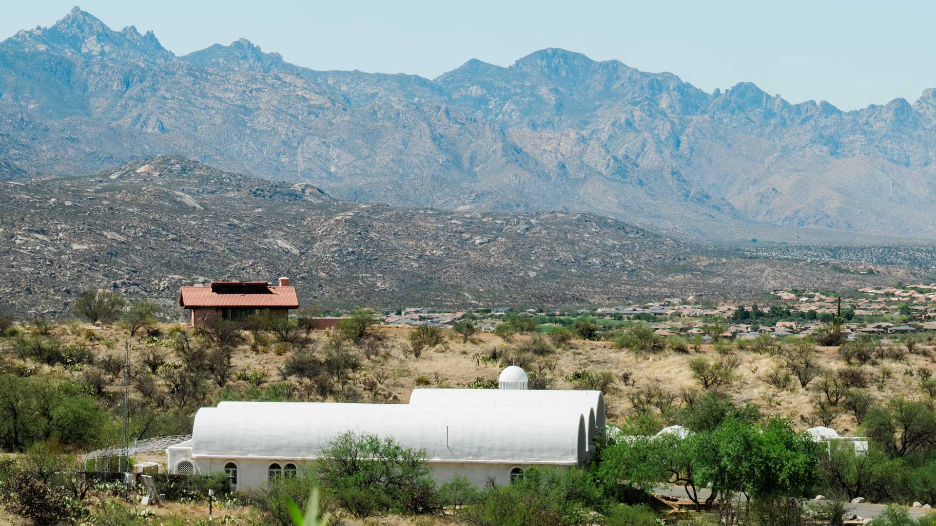 NPR Biosphere 2 buildings