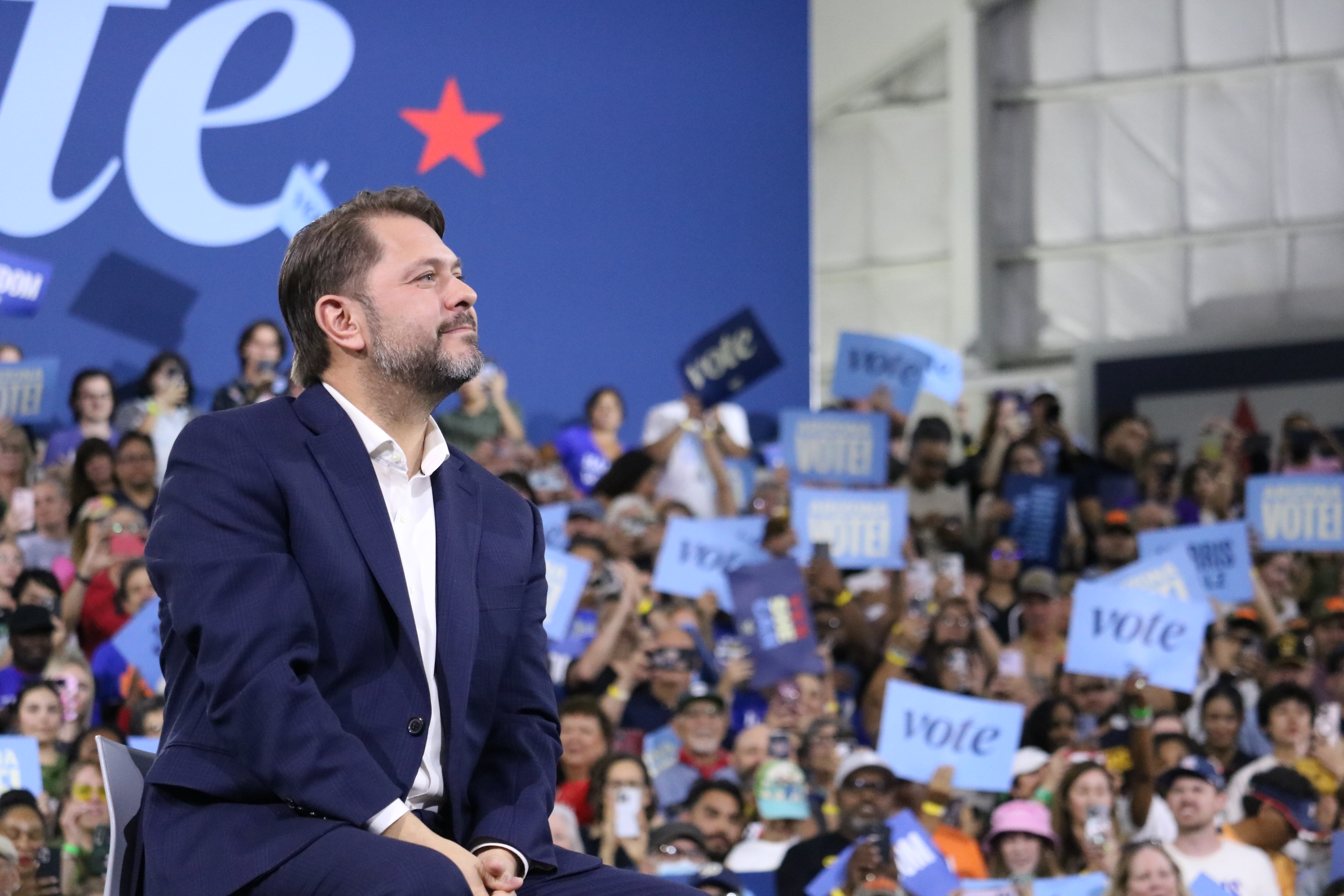 Is Gallego changing his mind about running for president? Maybe.