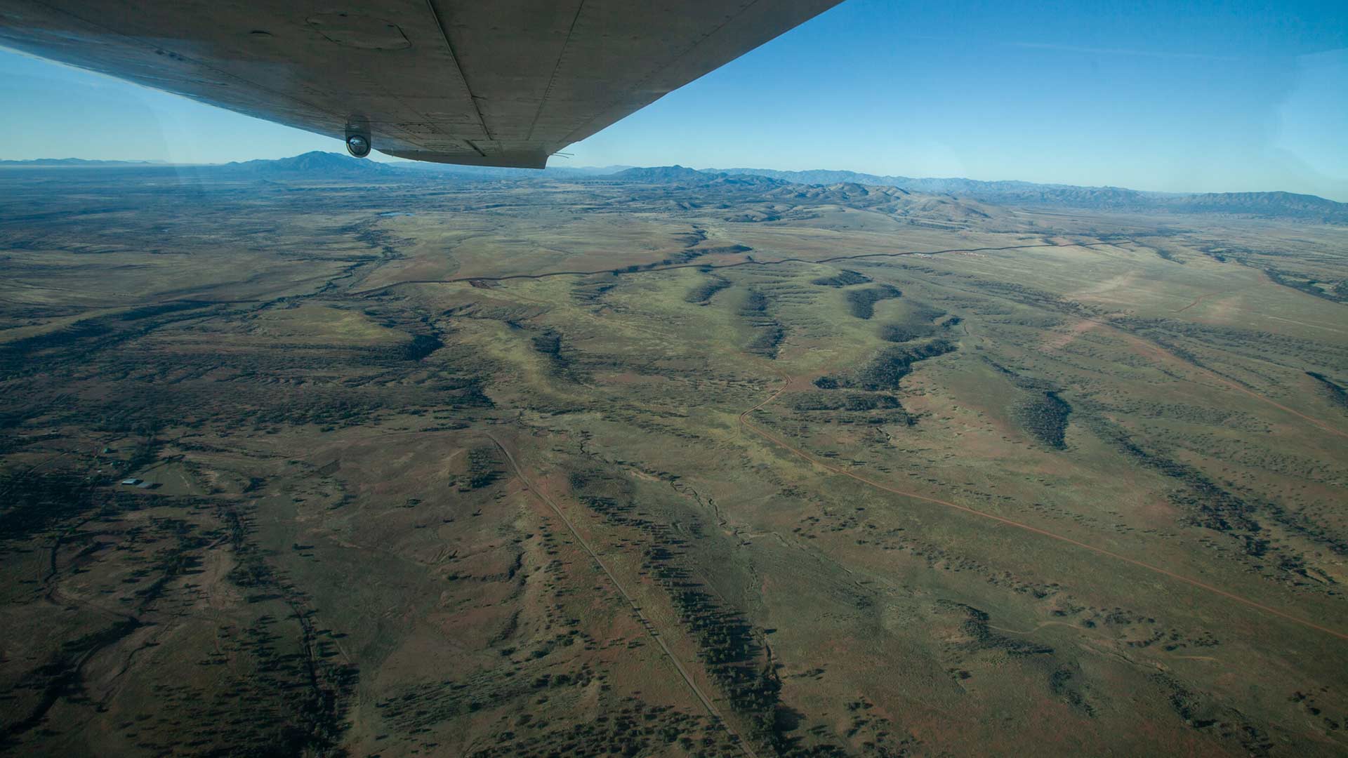 Border fence construction progresses along San Rafael Valley