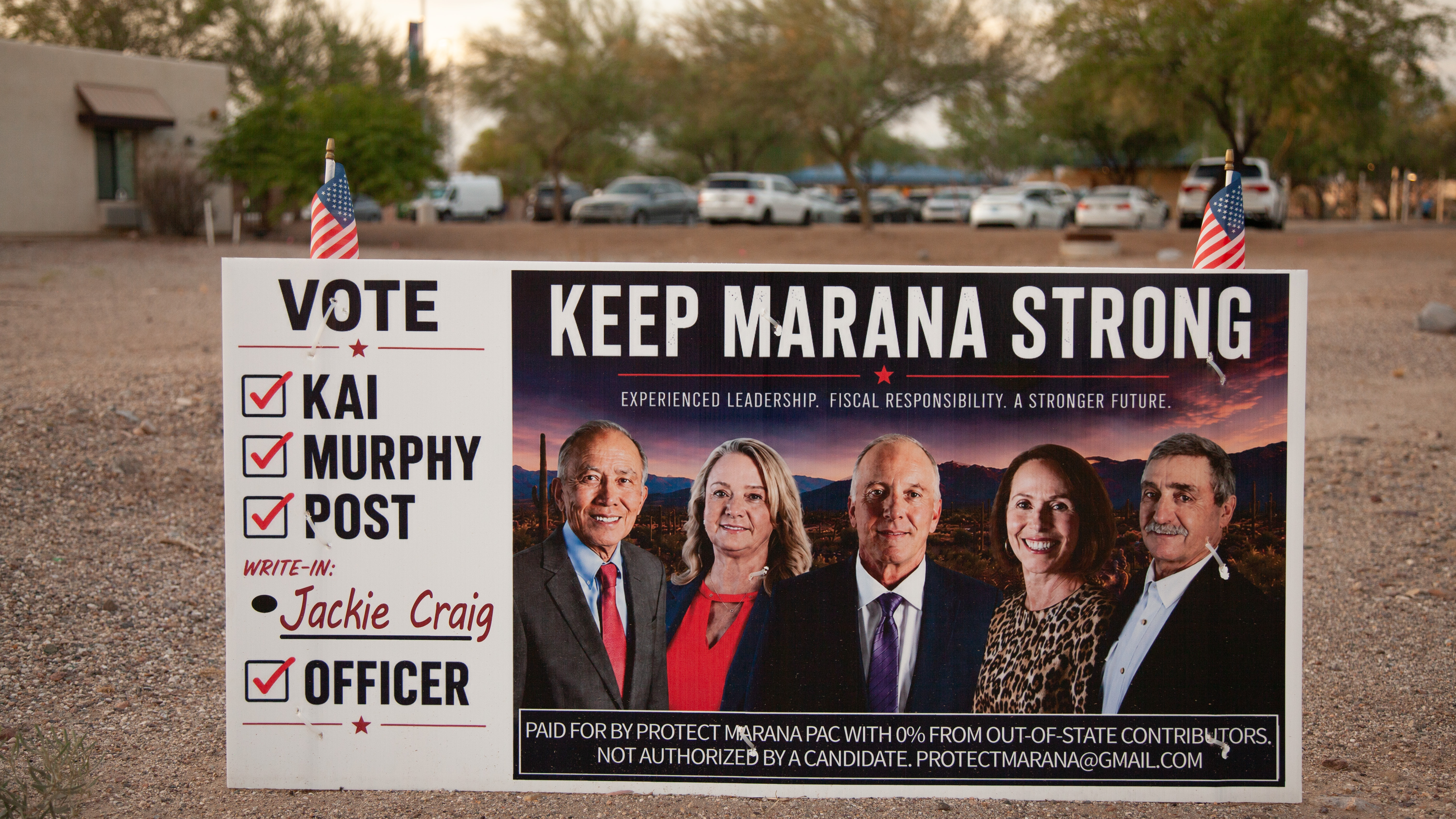 Unofficial Marana election results show incumbents leading, McGuire poised to win council seat