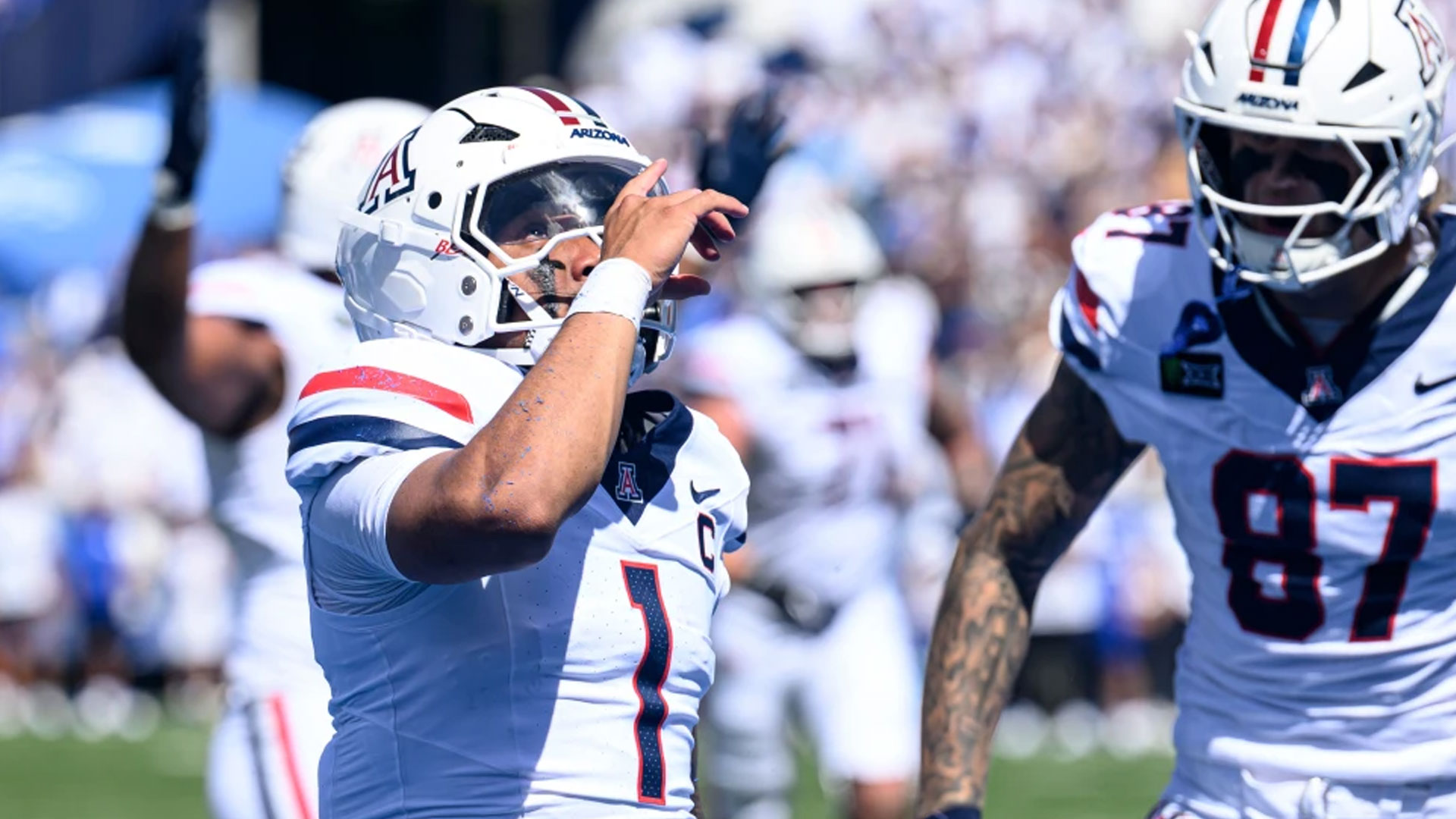 Noah Fifita breaks Arizona's all-time passing record previously held by ...