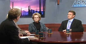 Ann Day and Joe Higgins, the two republicans battling for a seat on the Pima County Board of Supervisors in District 1