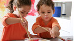 kids painting