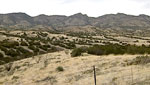 Rosemont Mine proposed site in the Santa Rita Mountains