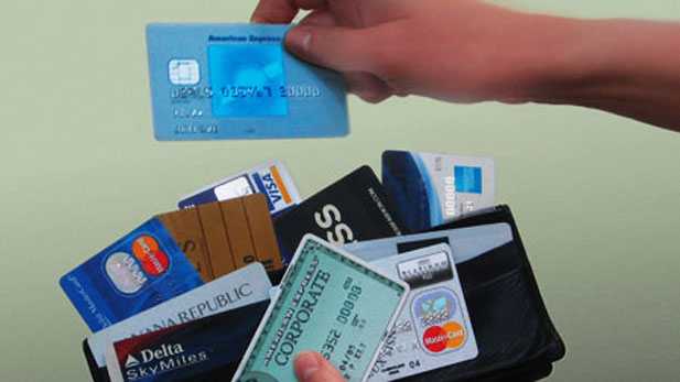 The average American family today carries 10 credit cards