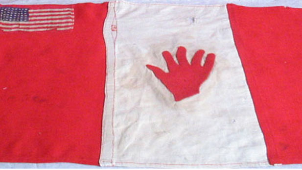 Red Hand Flag