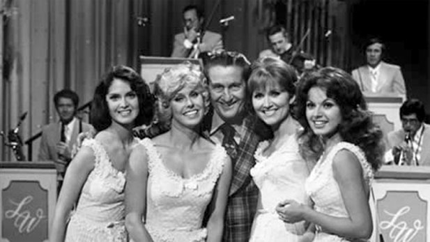 Lawrence Welk and the ladies