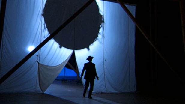 Baritone Gerald Finley, in the role of J. Robert Oppenheimer