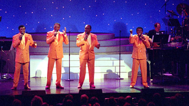 Little Anthony and the Imperials sing their hits “Tears on My Pillow,” “Going Out of My Head,” “Hurt So Bad” and “Shimmy Shimmy Ko Ko Bop.”