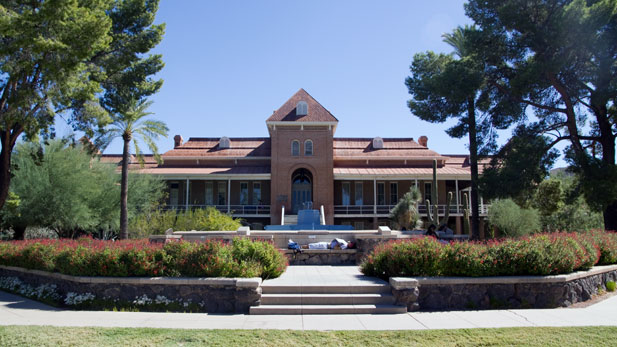 Old Main at the University of Arizona.